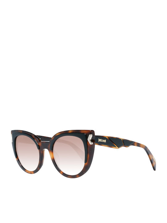 Just Cavalli Women's Sunglasses with Brown Acetate Frame 834S 56G