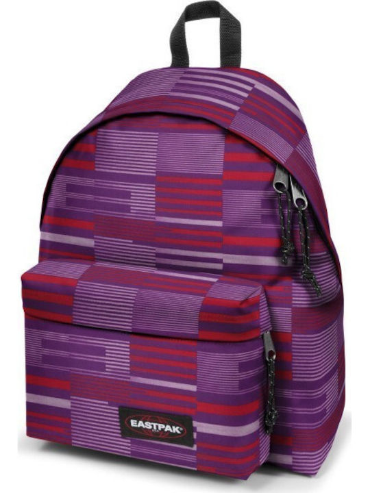 Eastpak Padded Pak'r Σχολική Τσάντα Πλάτης Γυμνασίου - Λυκείου σε Μωβ χρώμα 24lt