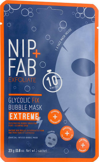 Nip+Fab Glycolic Fix Bubble Плат Екстремен 23гр