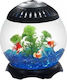Resun Ball Tank Ενυδρείο Ψαριών Χωρητικότητας 5lt με Φωτισμό Μαύρο