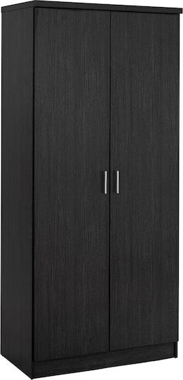 Doppeltür Kleiderschrank Jenna Zebrano 80x43x181cm