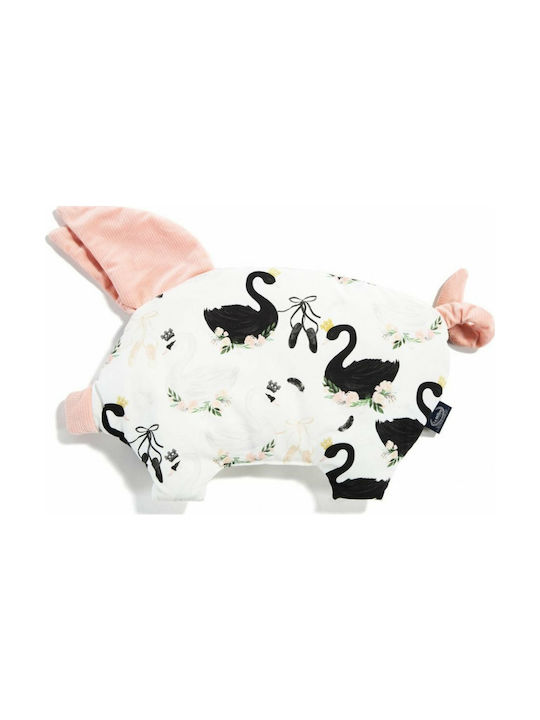La Millou Βρεφικό Μαξιλάρι Μείωσης Χώρου Sleepy Pig Velvet Λευκό 35x40εκ.