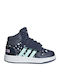 Adidas Αθλητικά Παιδικά Παπούτσια Μπάσκετ Hoops Mid 2.0 Navy Μπλε