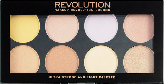 Revolution Beauty Палитра За Хайлайтър Ultra Strobe And Light 11.5гр