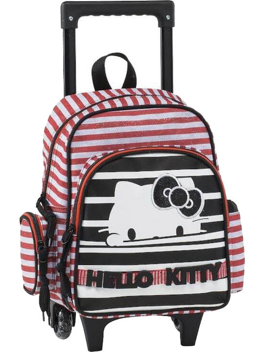 Graffiti Hello Kitty Hidden Stripes Schulranzen Trolley Kindergarten Mehrfarbig