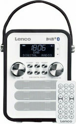 Lenco PDR-050 Portable Radio Rechargeable with Bluetooth Black