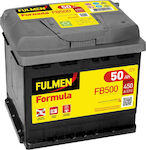 Fulmen Μπαταρία Αυτοκινήτου Formula FB500 με Χωρητικότητα 50Ah και CCA 450A
