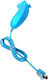 Nunchuck Ενσύρματο Gamepad για Wii / Wii U Light Blue