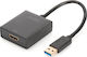 Digitus Converter USB-A male to HDMI female 1pcs DA-70841