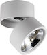 VK Lighting Μονό Σποτ με Ντουί AR111 σε Λευκό Χρώμα