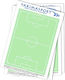 Yakimasport Coach Note Pad A4 Football Tactics Board