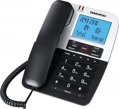 Daewoo DTC-410 Office Corded Phone Black