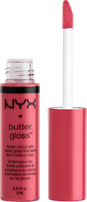 Nyx Professional Makeup Butter Lip Gloss Strawberry Cheesecake 8ml