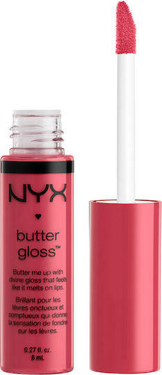 NYX Professional Makeup Butter Luciu de buze Strawberry Cheesecake 8ml