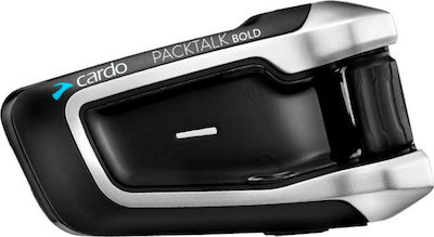 Cardo Packtalk Bold Sistem de comunicare pentru motociclete cu un singur căști cu Bluetooth