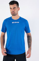 Givova One T-shirt Μπλε Givova One T-shirt Μπλε