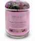 Heart & Home Scented Soy Candle Jar with Scent Wild Rose Pink 340gr 1pcs