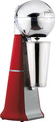 Artemis A-2001 Retro Commercial Coffee Frother Red 350W with 2 Speeds