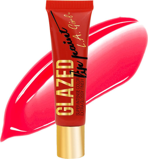 L.A. Girl Glazed Lip Paint Lichid Ruj Transparent 12ml
