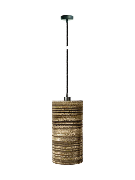 VK Lighting VK/03088/20/BR Pendant Light Single-Light for Socket E27 Brown