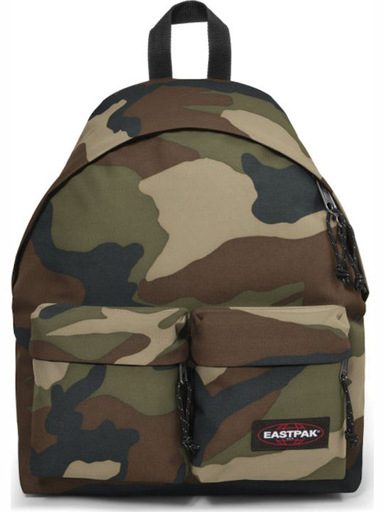 Eastpak Padded Doubl'r Camo Σχολική Τσάντα Πλάτης Γυμνασίου - Λυκείου σε Πράσινο χρώμα 24lt