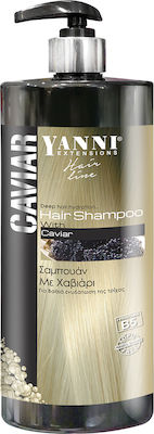 Yanni Extensions Caviar Shampoos für Alle Haartypen 1x1000ml