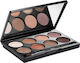 Pastel Nude Lidschatten Palette Palette Mit Gepresster Puder Mit Beigen Farbe