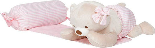 Mayoral Anti-Roll Bear Cushion Baby Anti-Roll Pillow Baby Pink