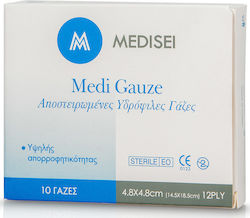 X-Med Medi Gause 12 Ply Γάζες 14.5x18.5cm 10τμχ X-Med Medi Gause 12 Ply Γάζες 14.5x18.5cm 10τμχ