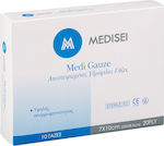 Medisei Medi Gauze Αποστειρωμένες Γάζες Υδρόφιλες 35x38.5cm 10τμχ