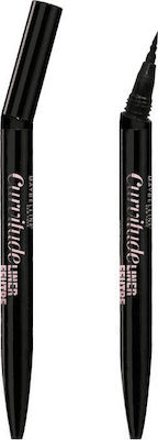 Maybelline Curvitude Long Stay Στυλό Eye Liner Black 8ml