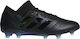 Adidas Nemeziz 18.1 FG Χαμηλά Ποδοσφαιρικά Παπούτσια με Τάπες Core Black / Cloud White