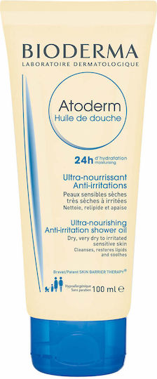Bioderma Atoderm Huile de Douche Λάδι για Ντους με Νιασιναμίδη για Λάμψη 100ml