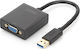 Digitus Convertor USB-A masculin în VGA feminin 1buc DA-70840