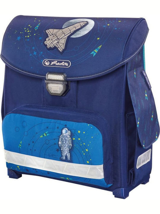 Herlitz Smart Space Elementary School Backpack Blue