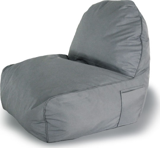 Sitzsack Grau 80x80x73cm Sitzsack Grau 80x80x73cm