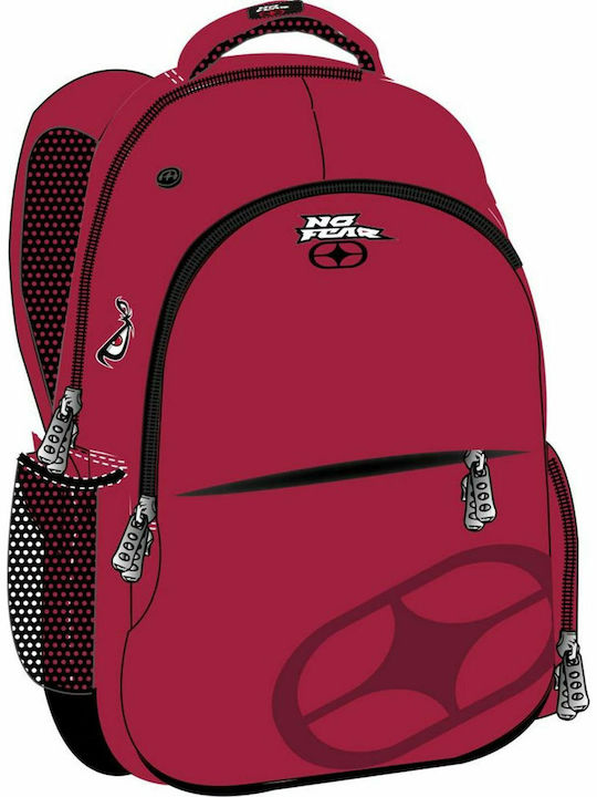 No Fear Classy School Bag Backpack Junior High-High School in Red color