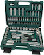 Mannesmann Set Cheie Tubulară Cu Chei Cu Clichet 1\2" & 1\4" 94 Bucăți