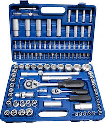 ZX Tools 27272 Καστάνια με Καρυδάκια 1\2" & 1\4" 108τμχ