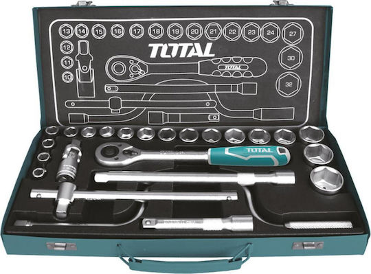 Total Set Ratchet 1\2" 24pcs