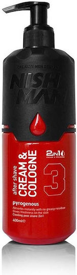 NISHMAN Pyrogenous After Shave Cream Cologne 400ml
