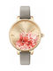 Ted Baker Kate Watch with Gray Leather Strap