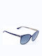 Dior Montaigne Women's Sunglasses with Blue Plastic Frame and Blue Lens 22KS MVTHD
