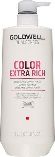Goldwell Dualsenses Color Extra Rich Brilliance Conditioner Color Maintenance for Coloured Hair 1000ml