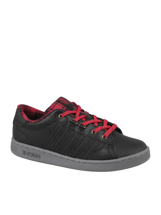 K-Swiss Kinder-Sneaker Hoke Plaid Schwarz