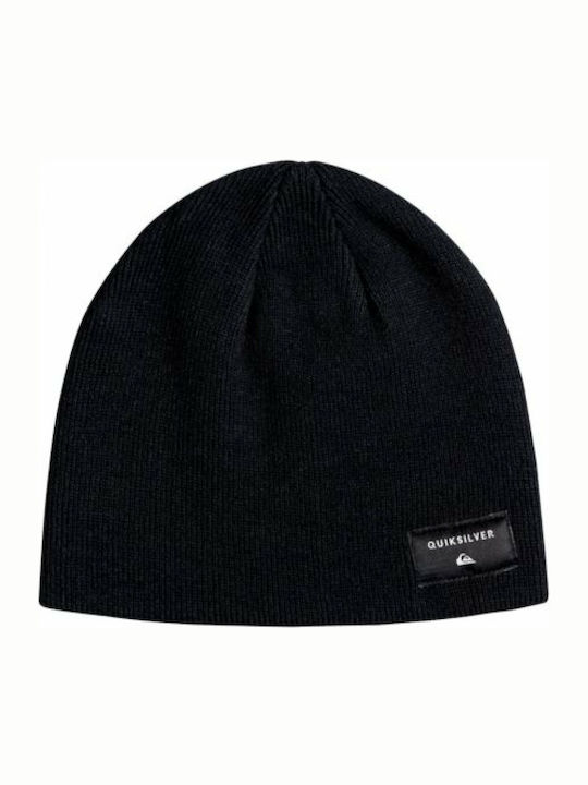 Quiksilver Cushy Ανδρικός Beanie Σκούφος σε Μαύρο χρώμα