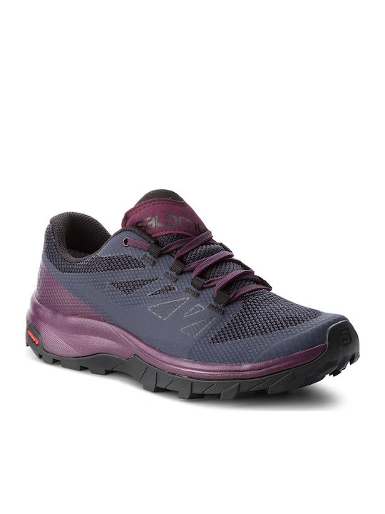 Salomon Outline GTX Damen Wanderschuhe Gore-Tex Lila