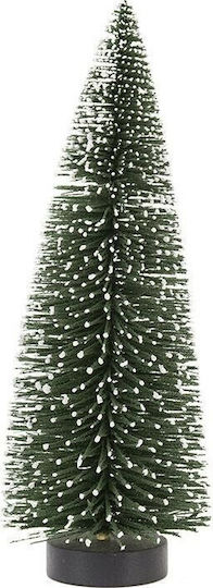 Christmas Decorative Snowy Tree 25cm Green