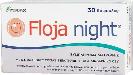 Italfarmaco Floja Night Nahrungsergänzungsmittel für das Schlafen 30 Kapseln