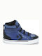 Pro Blaze Strap Hi Inf Kids Sneakers High with Scratch Blue